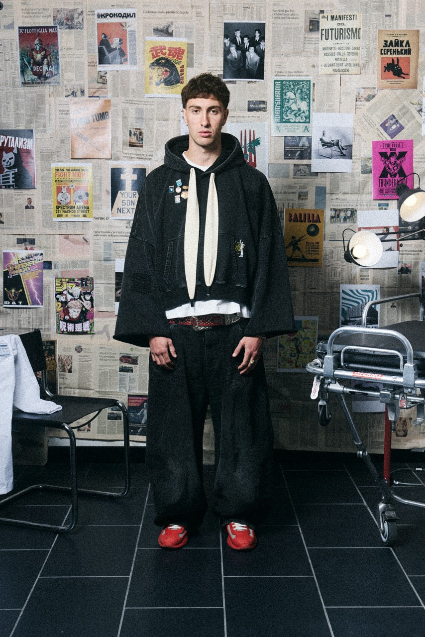 PIN KIMONO HOODIE