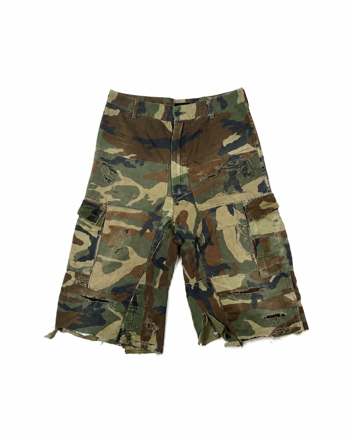 WARCORE reworked 1of1 camo jorts