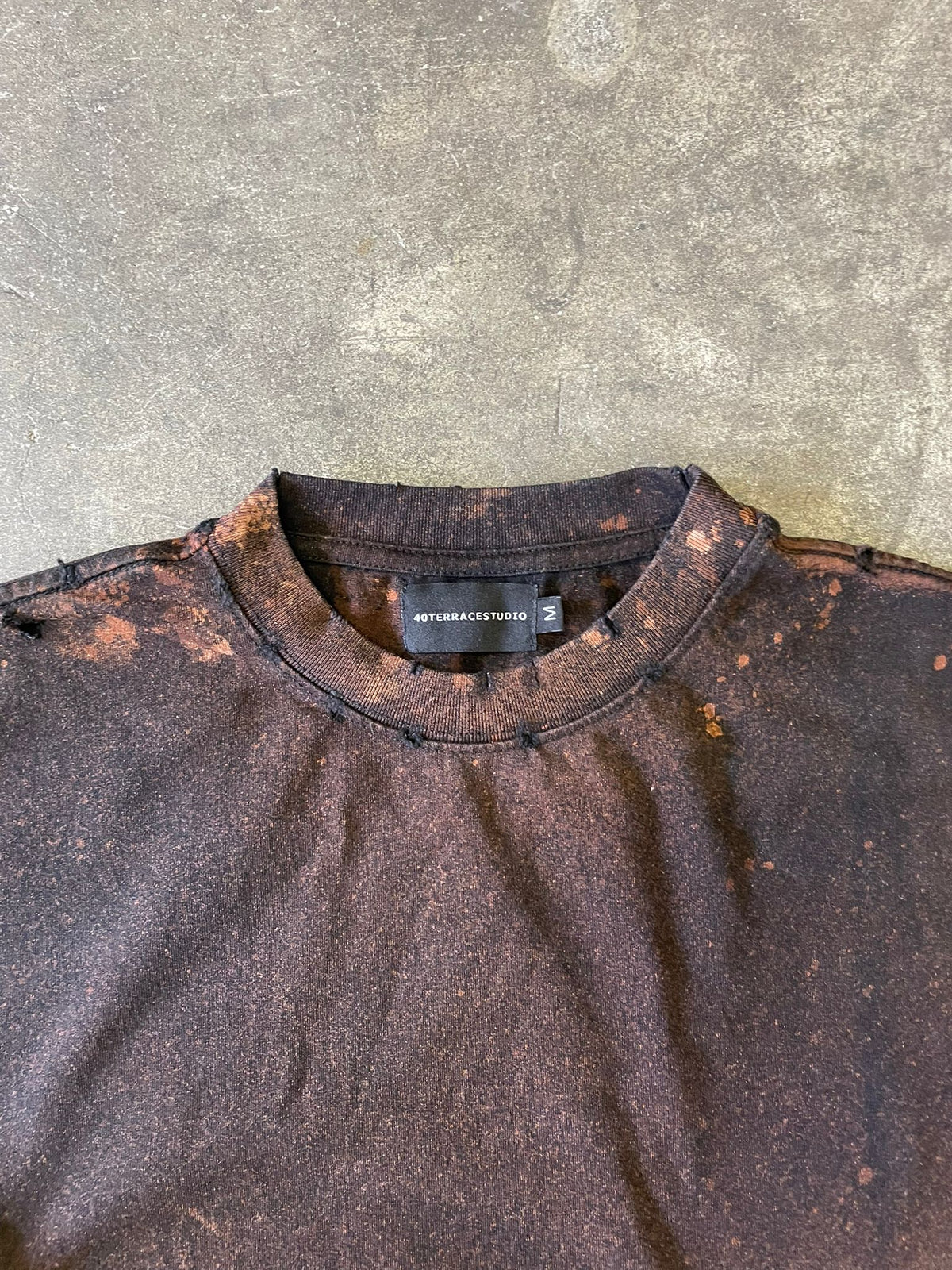 RUGGINE Square Distressed Tanktop