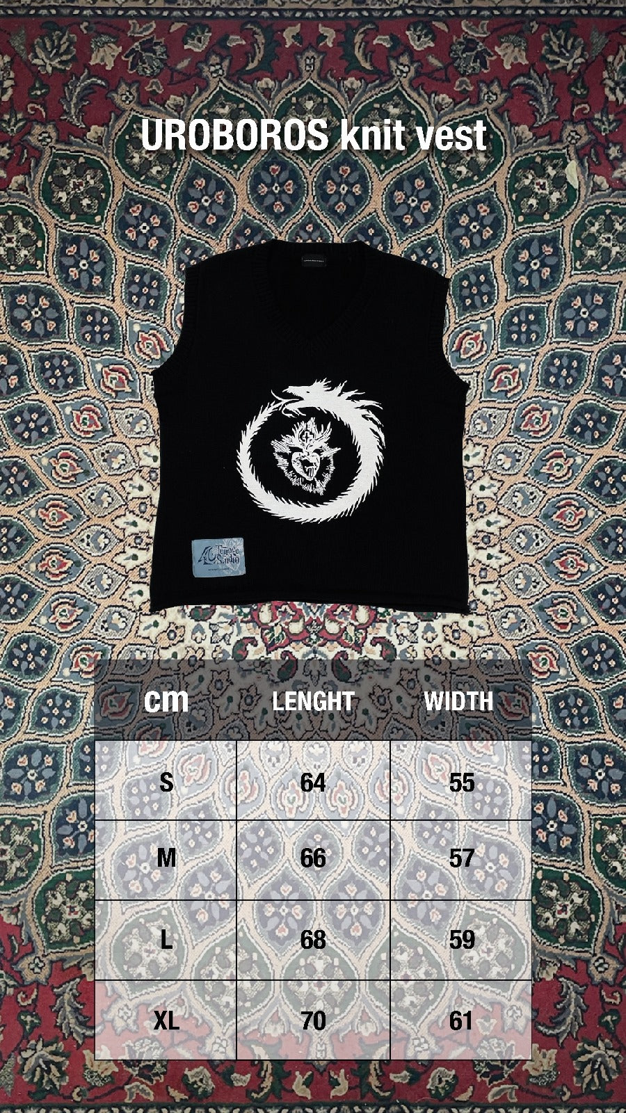 UROBOROS knit vest