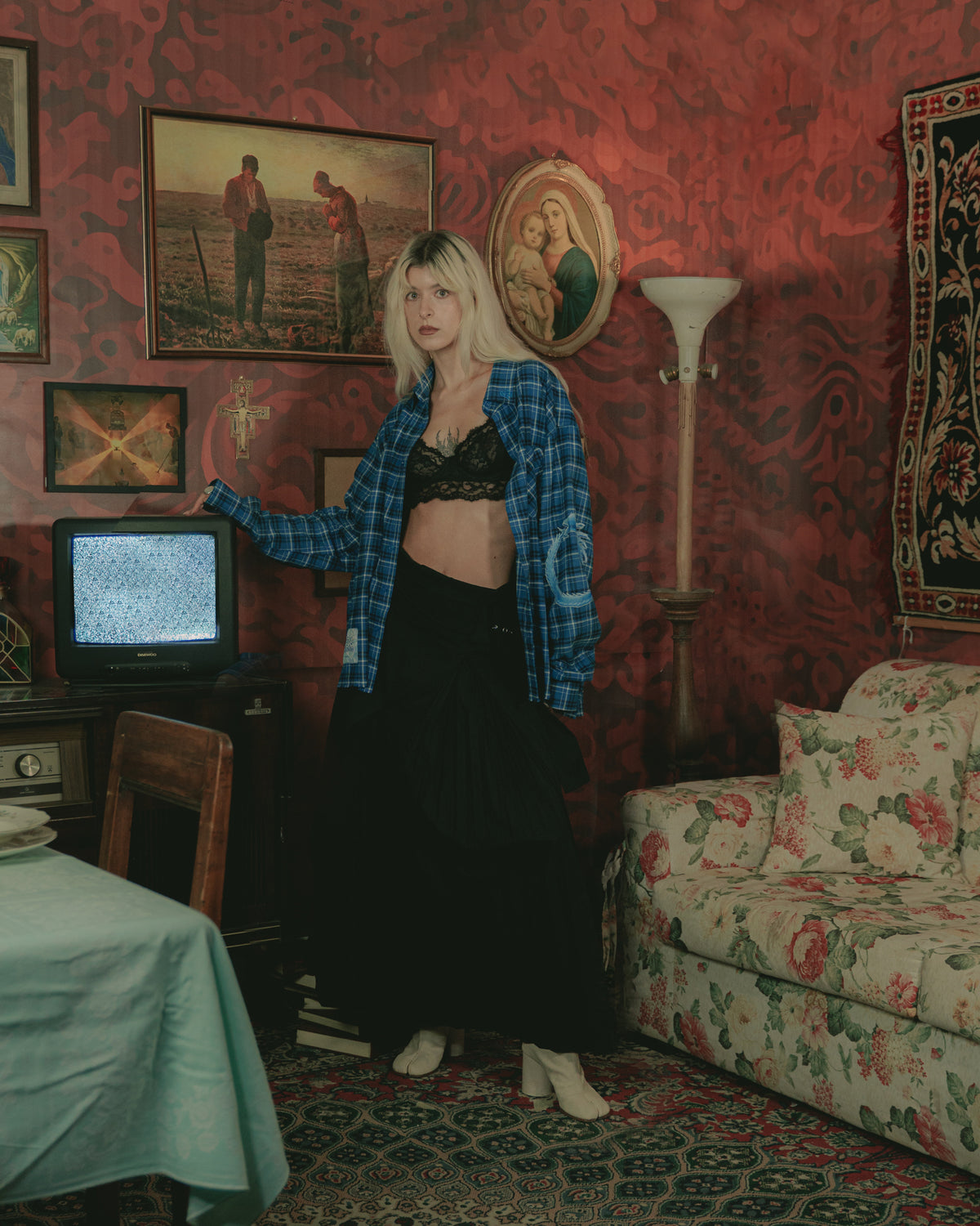 SACRE COEUR flannel shirt