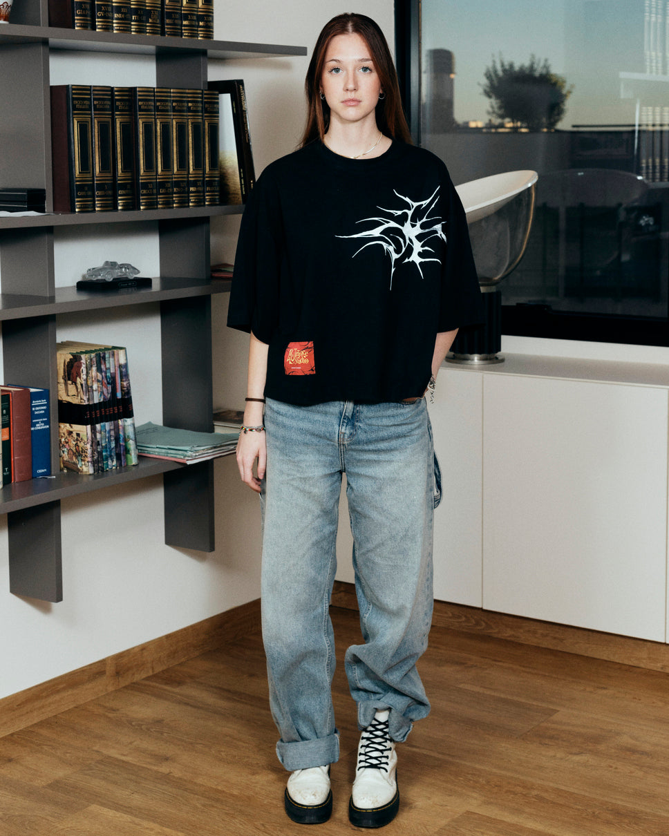 NEOTRIBAL SQUARE TEE BLACK