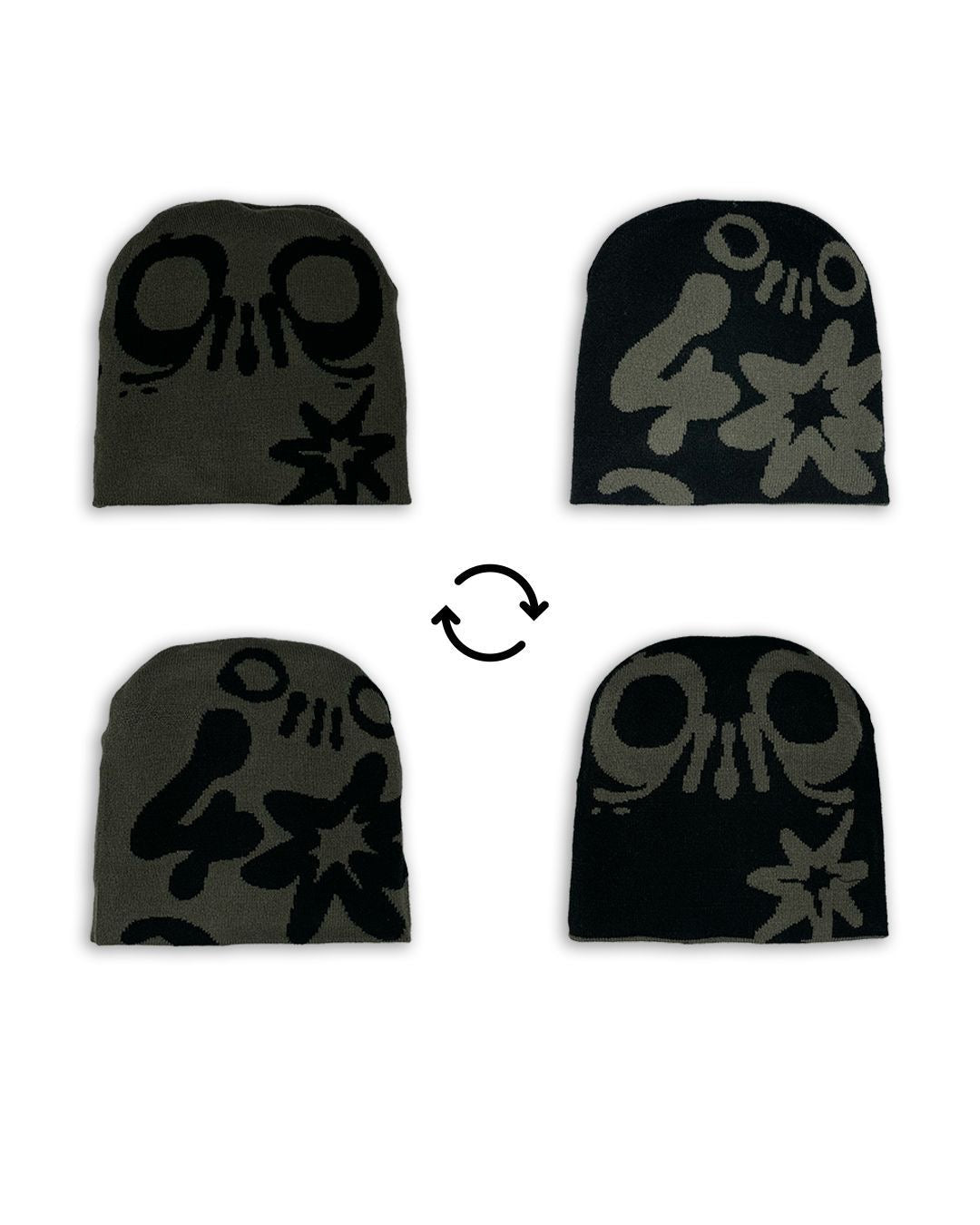 OTOME FACE REVERSIBLE BEANIE