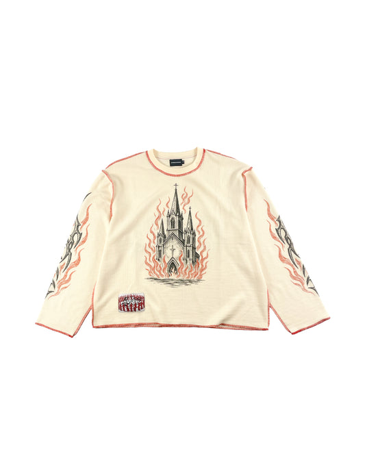 INSIPIENS WAFFLE THERMAL L/S CREW