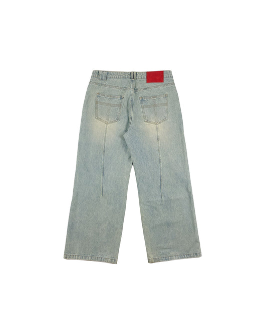 NEO-TRIBAL BAGGY DENIM PANT