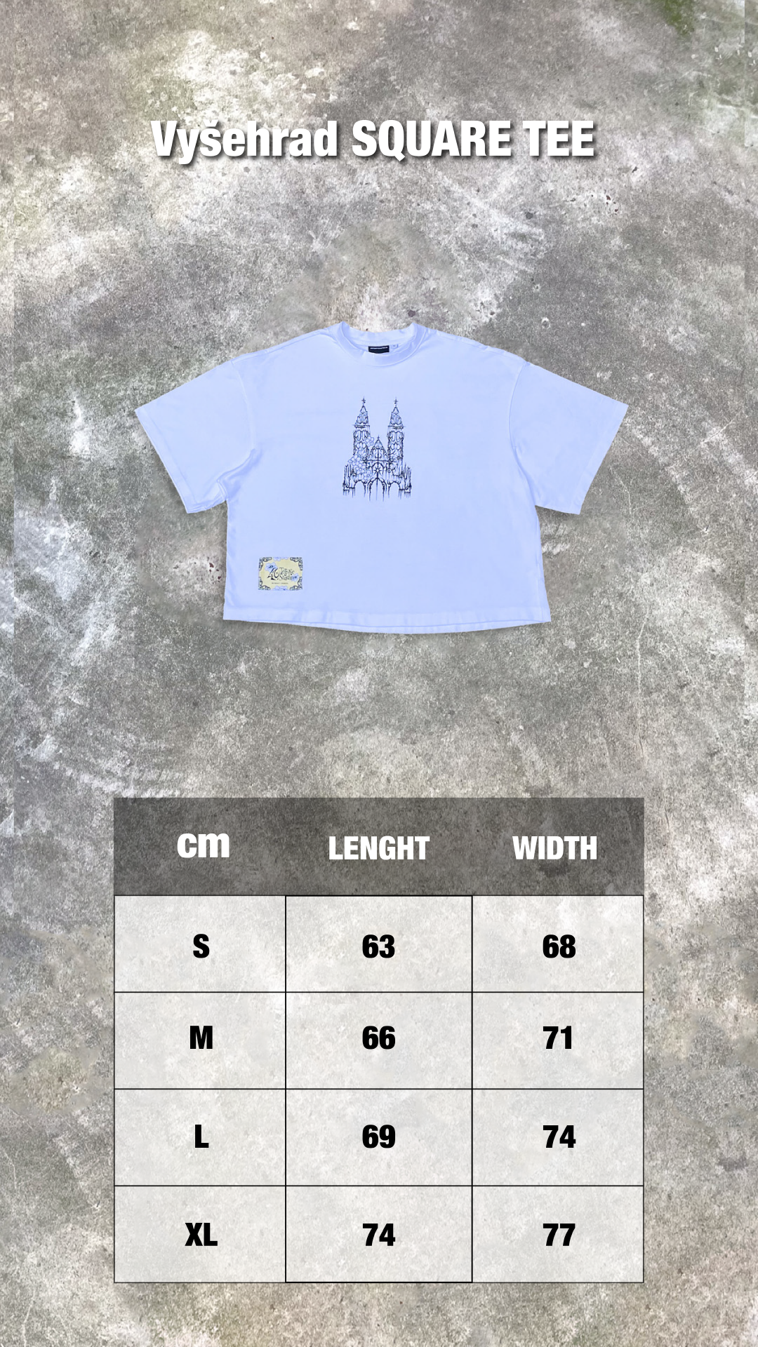 Vyšehrad SQUARE TEE